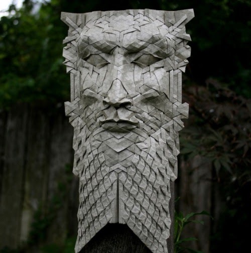 Geek Art Gallery: Papercraft: Woven Masks