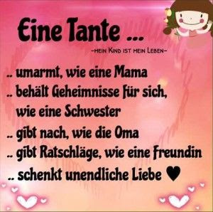 Geburtstag Gedicht Tante