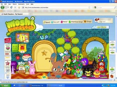 Moshi monster sign up new account