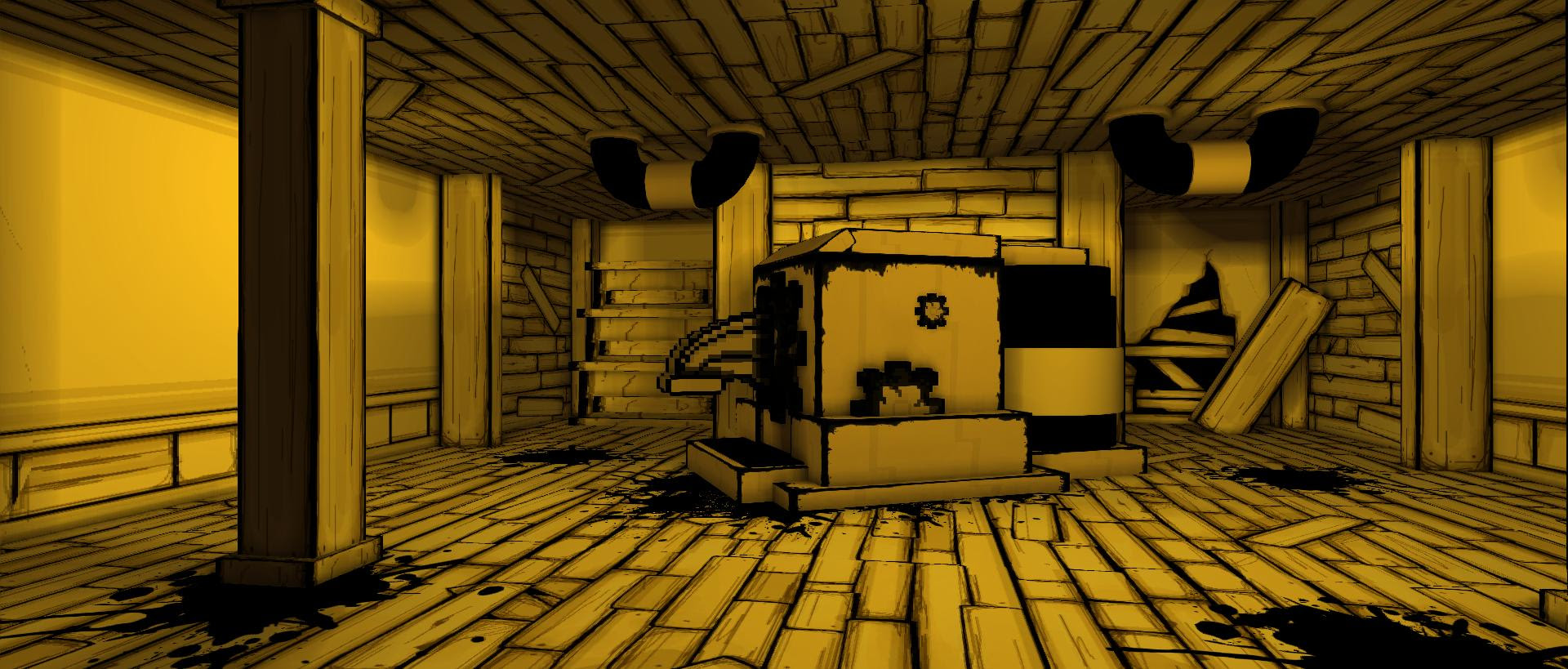 Майнкрафт карта bendy and the ink machine chapter 2