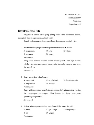 Soal C6 Materi Gangguan Pernapasan