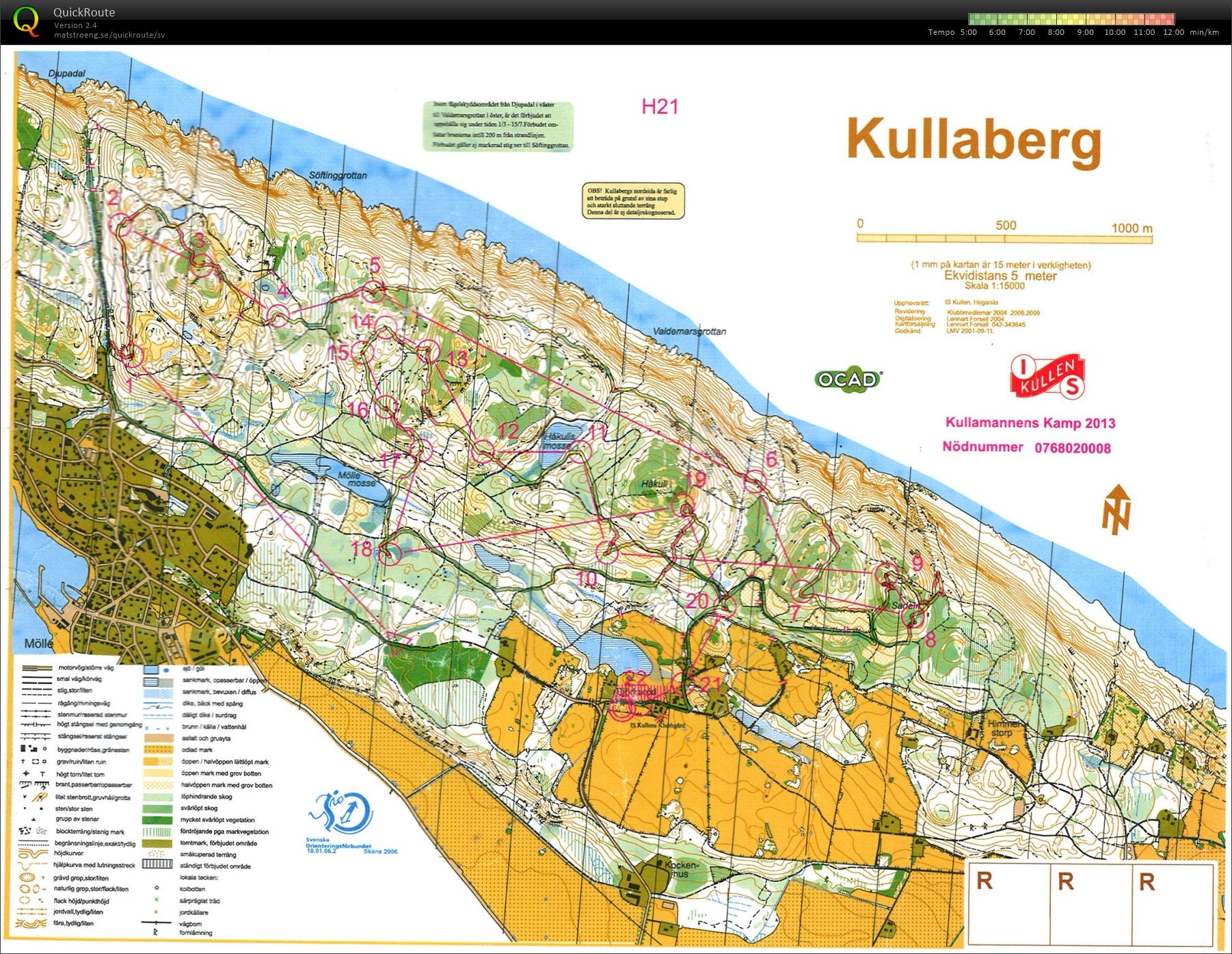 Kullaberg Karta | Karta