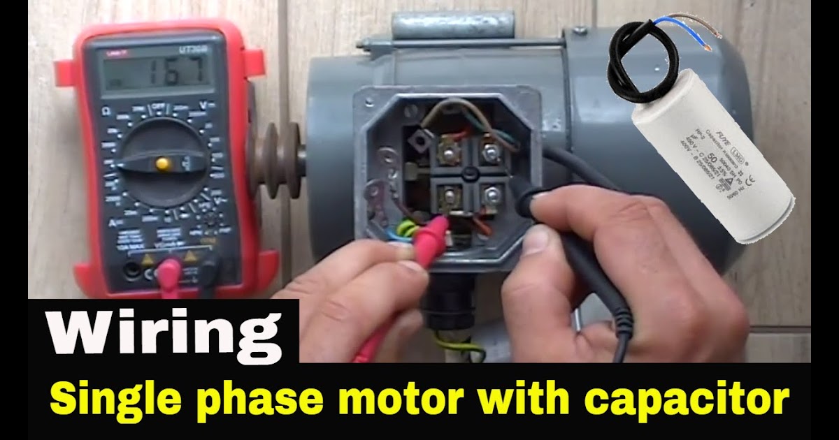 9 Lead Single Phase Motor Wiring Diagram