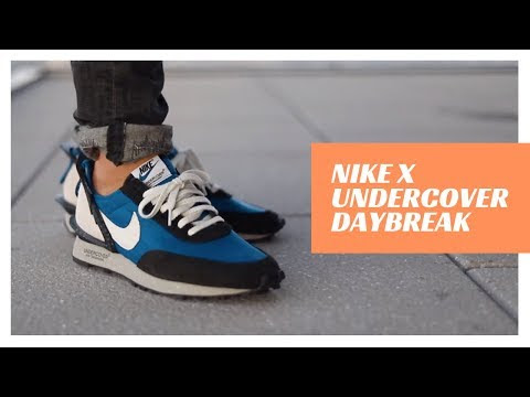 nike undercover daybreak black on feet