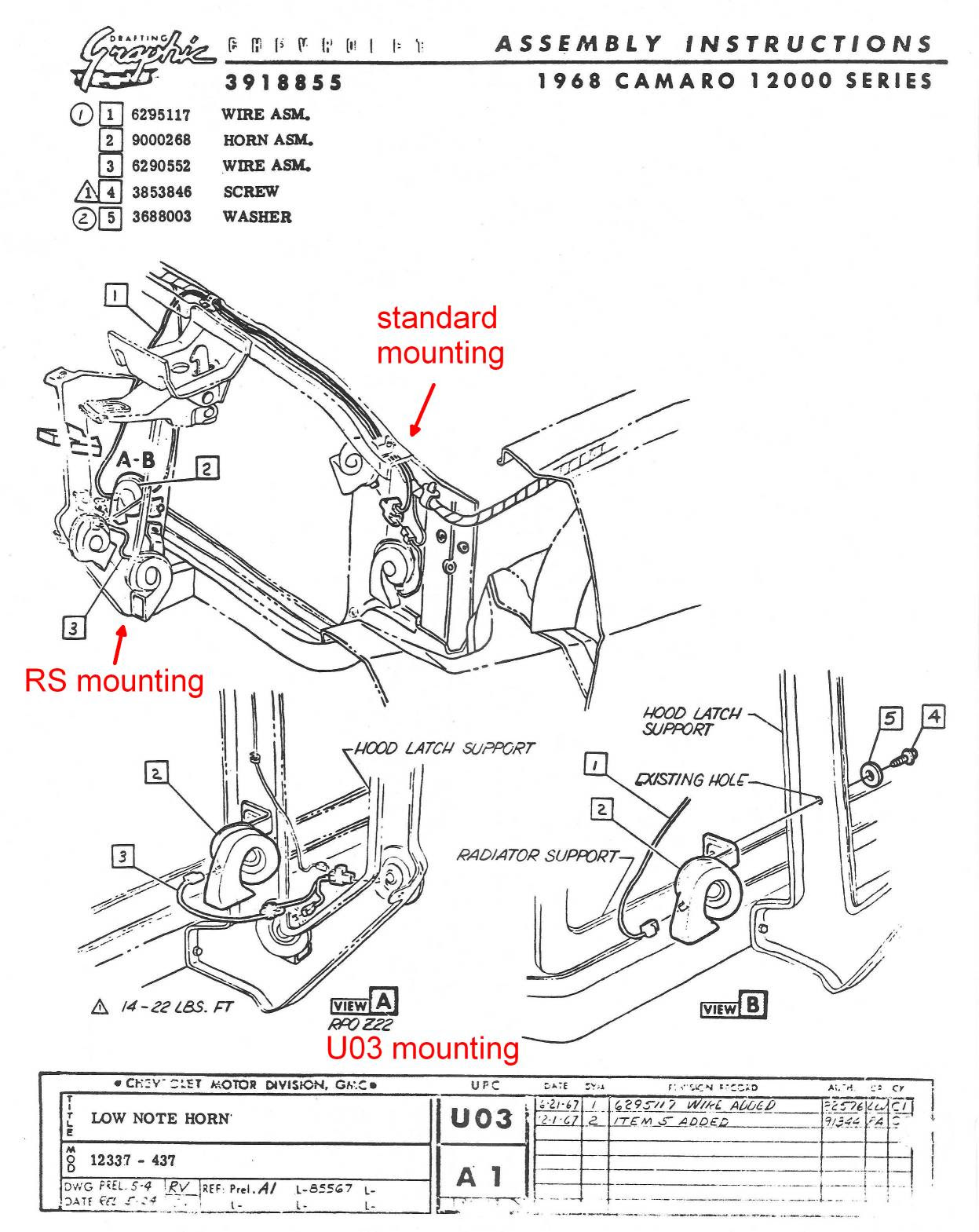 67 Camaro R Wiring Diagram - Wiring Diagram Networks