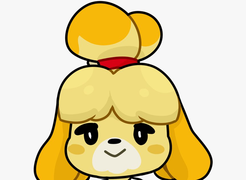 Animal Crossing Logo Outline