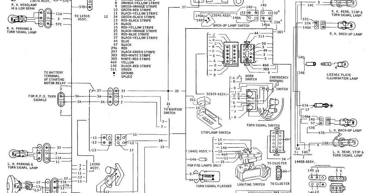 1965 Mustang Headlight Switch Wiring Diagram - Wiring Diagram