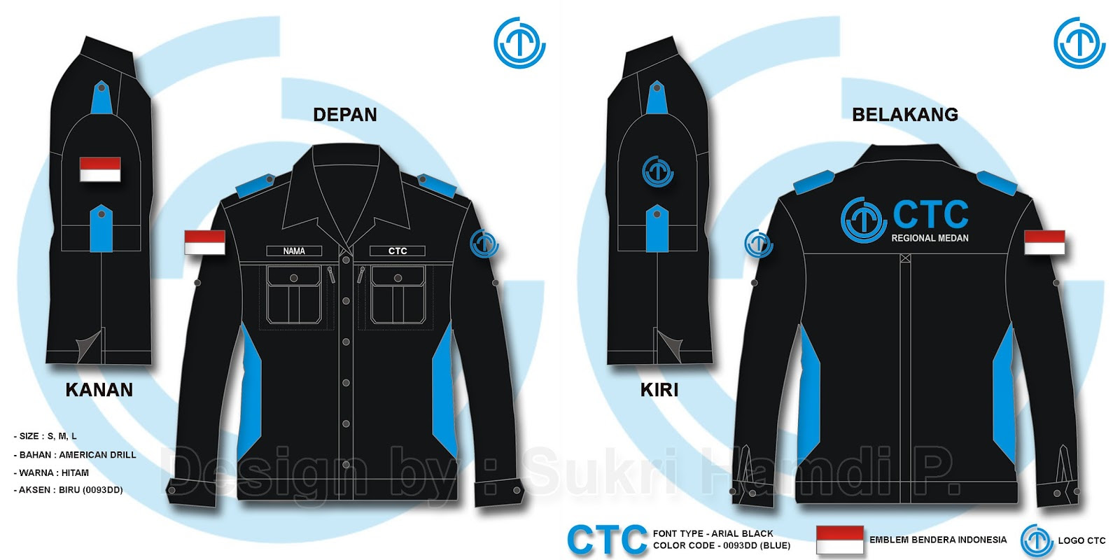  Desain Baju Pdh Cdr Model Baju Terbaru 2020