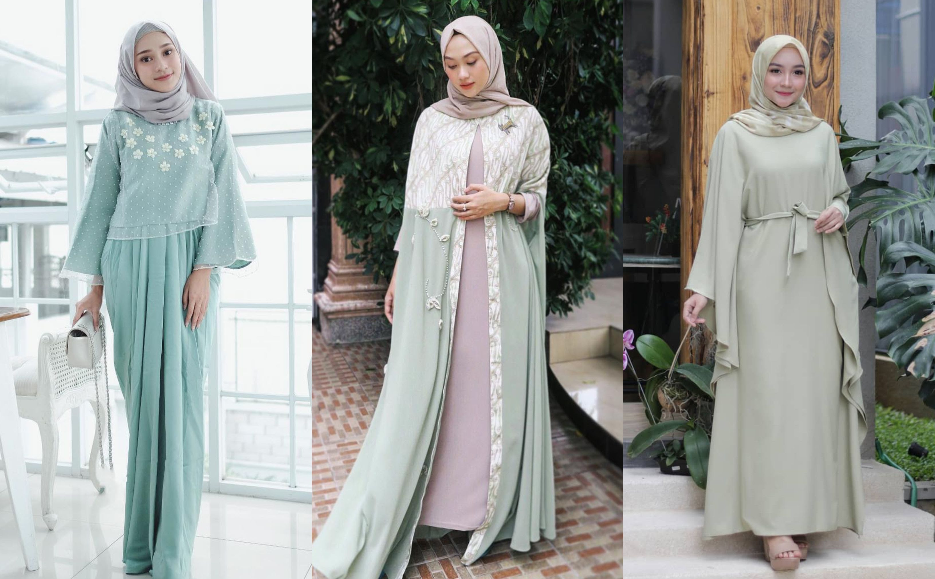 Kerudung Yang Cocok Untuk Baju Hijau Tosca