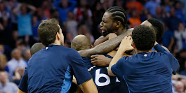 Andrew Wiggins' buzzer-beater lifts Timberwolves over Thunder