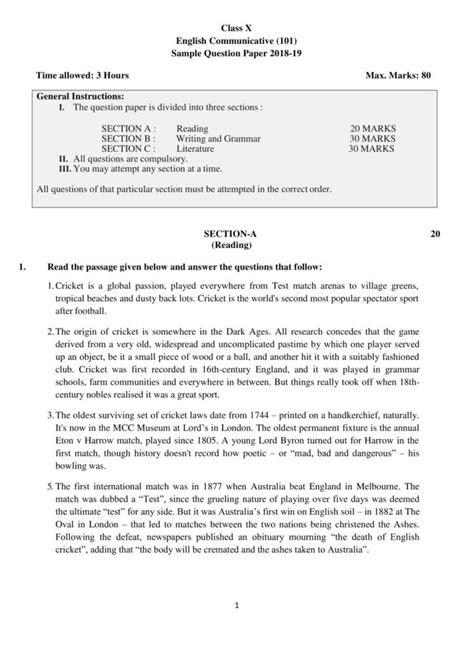 english grammar worksheets class 10 cbse pdf