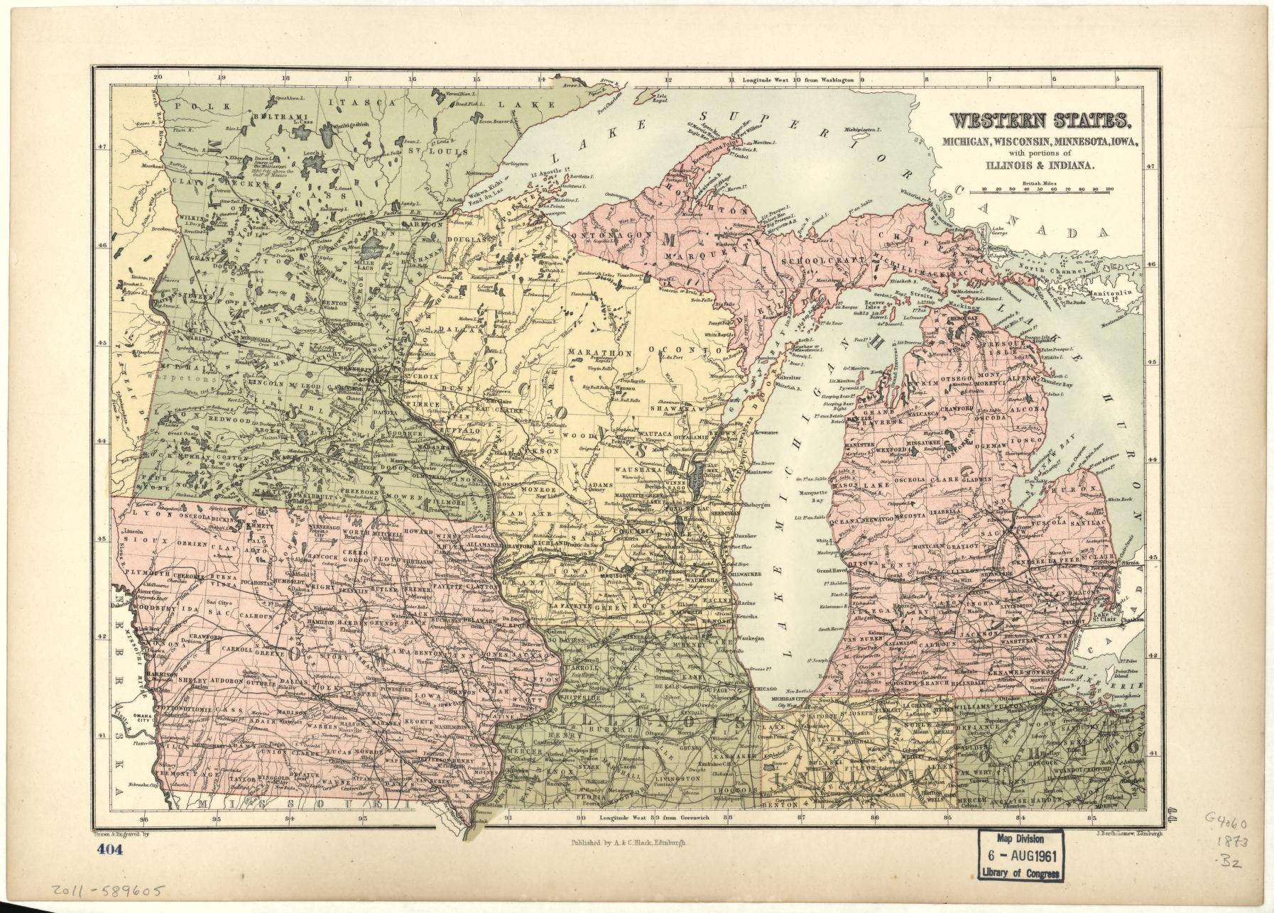 Minnesota And Wisconsin Map