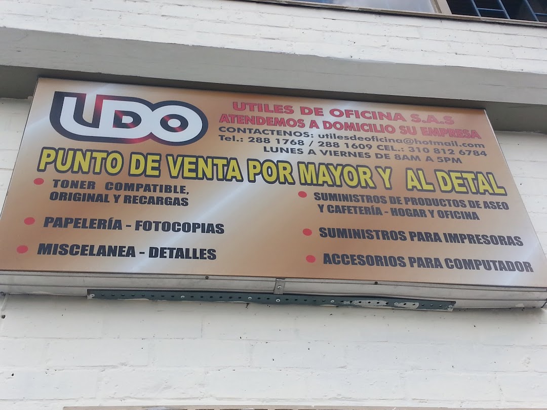 UDO útiles de oficina s.a.s