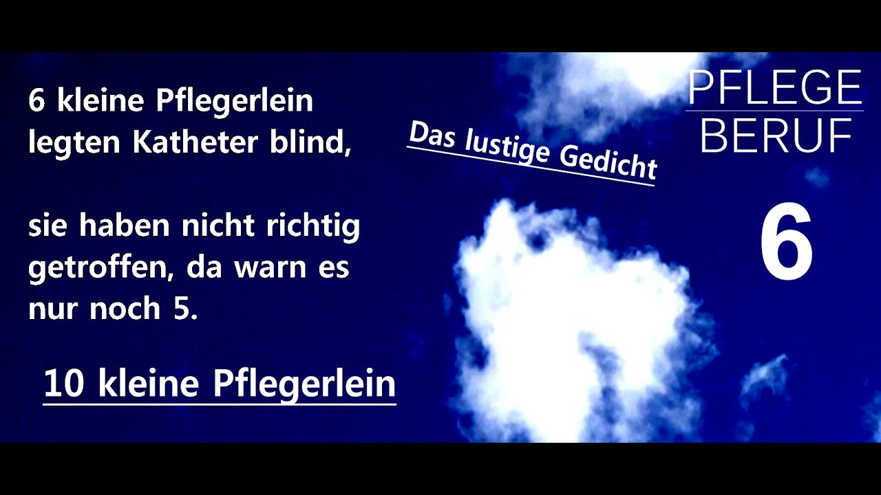 Gedicht Pflege Lustig