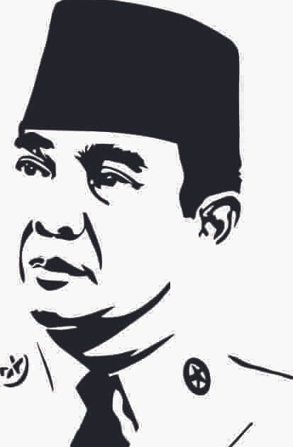 Karikarur Wajah Pahlawan Gambar Karikatur Hitam Putih Pahlawan Ideku