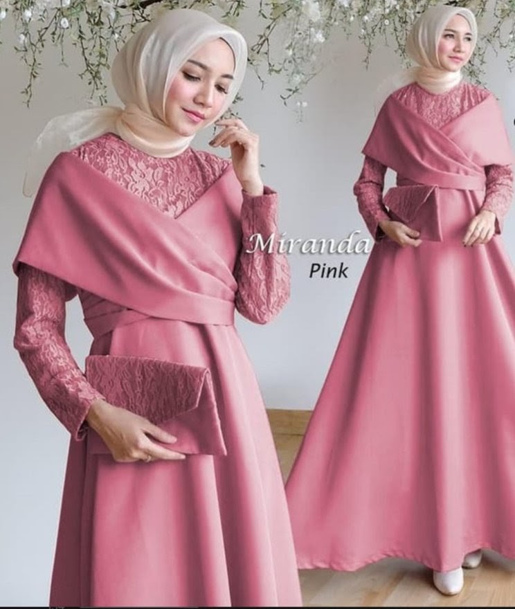 Inspirasi Top Model Baju Gamis Brokat 2022, Inspirasi Terkini!