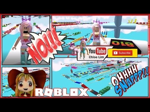 Chloe Tuber Roblox Mega Fun Obby Gameplay Part 14 Stage 720 To 810 Of My Mega Screaming Obby - pac blox roblox vídeo roblox