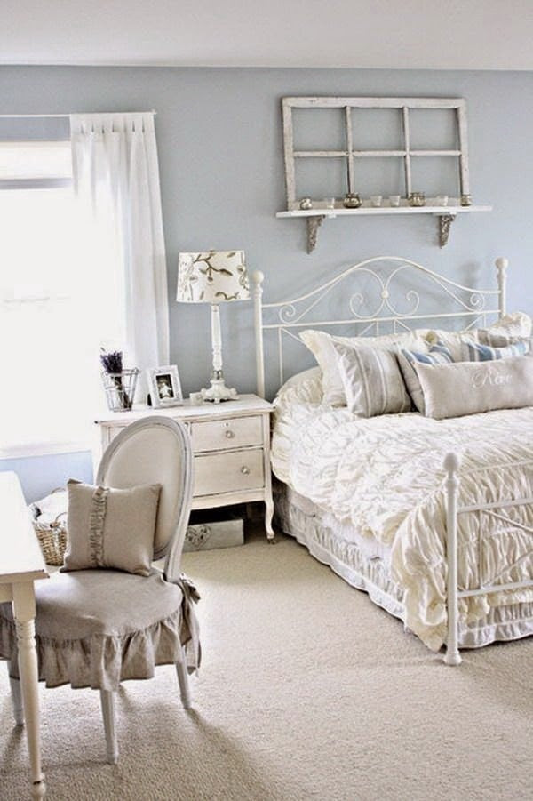 33 Cute And Simple Shabby Chic Bedroom Decorating Ideas ...