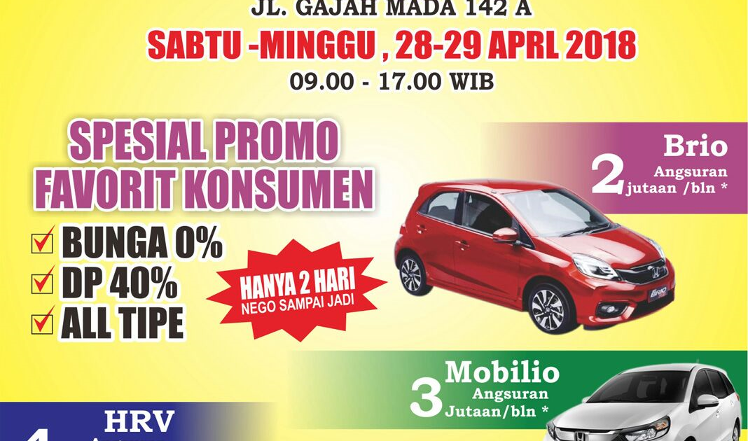 Promo Motor Honda Semarang 2018