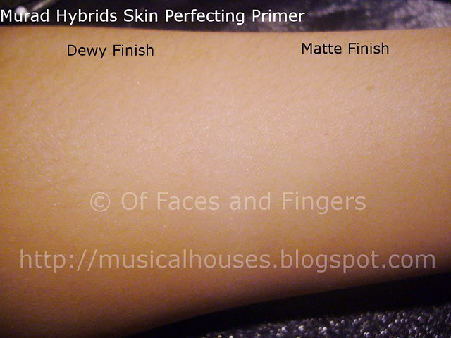 murad skin perfecting primer swatch 2