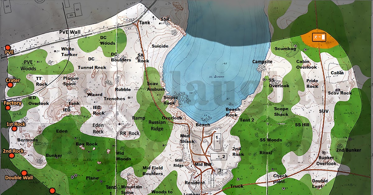 Escape from tarkov woods map 2022