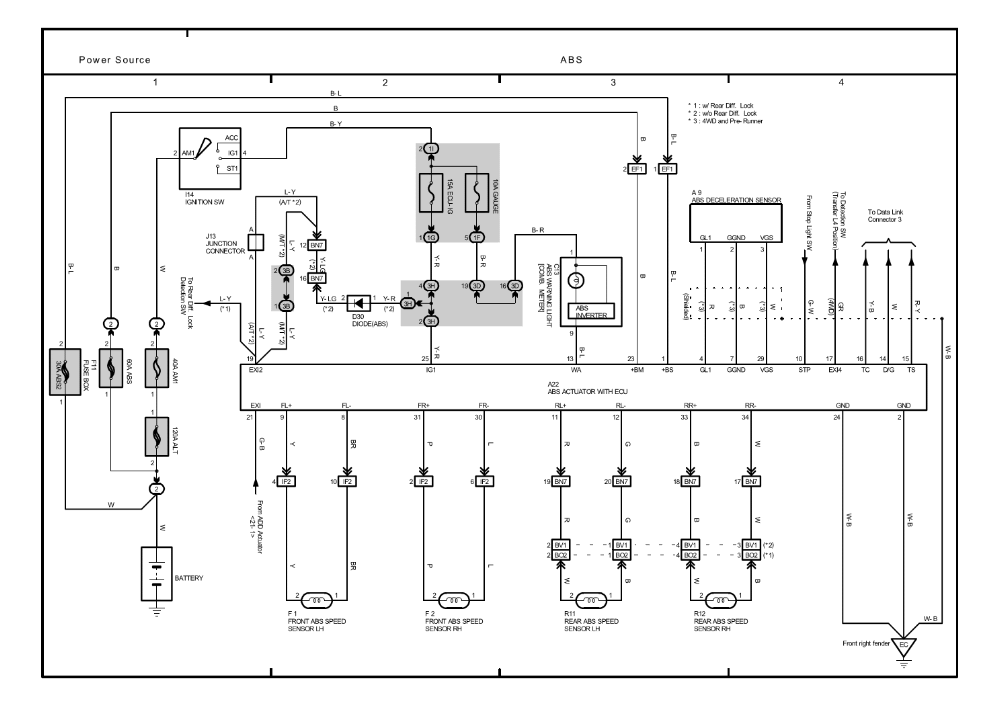 bmwwiringdiagram: 1985 Toyotum Pickup Wiring Diagram