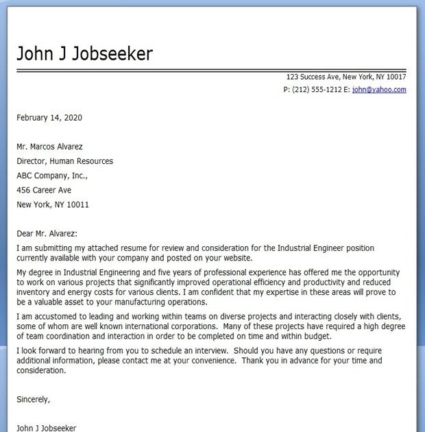 cover letter for job for fresh graduate