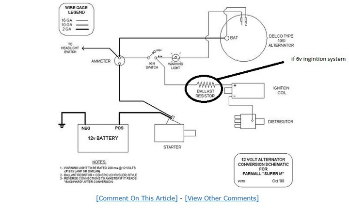 Wiring Diagram For Farmall H