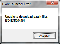 Ffxiv Unable To Download Patch Files The Expert