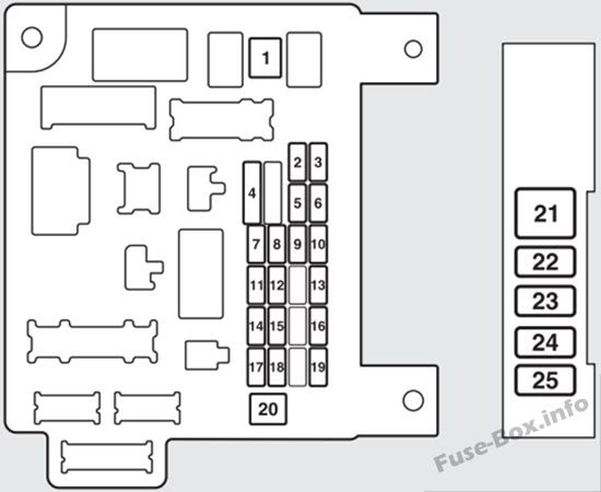 2011 Mitsubishi Lancer Fuse Box Diagram / Mu000432 Mitsubishi Oem Fuse