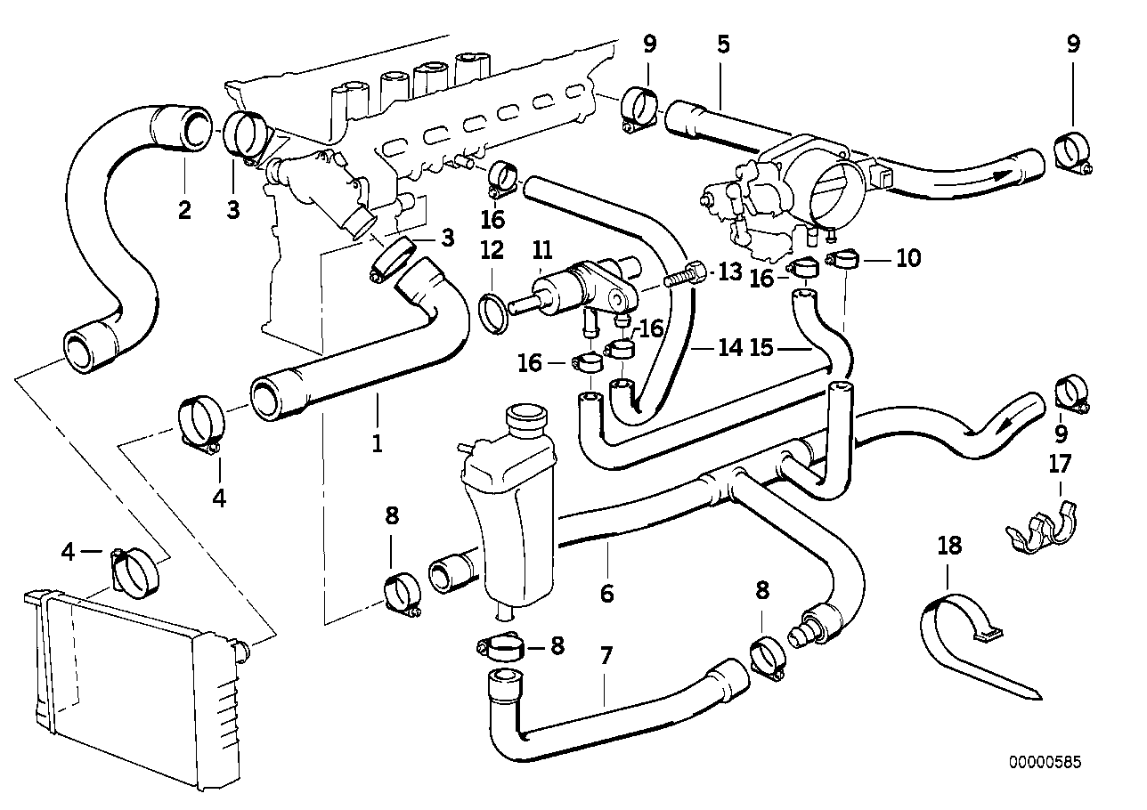 2006 Bmw 325i Coolant Hose Diagram - Thxsiempre