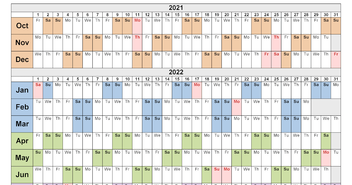 Osu Calendar 2022-23