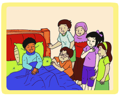 31+ Gambar Kartun Anak Menjenguk Teman Yang Sakit - Gambar Kartun HD