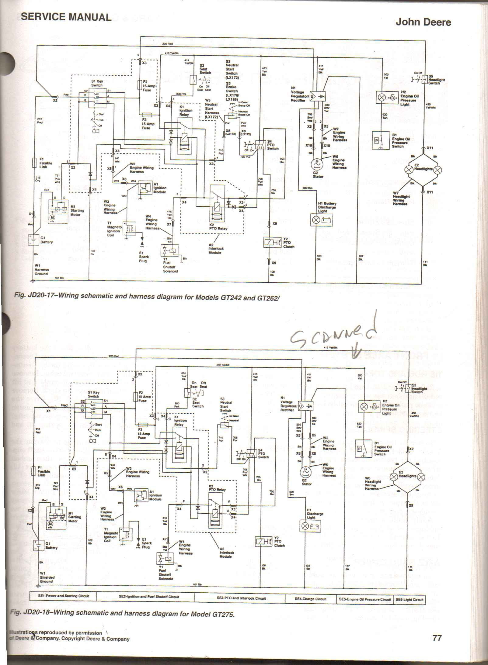 John Deere Lx277 Wiring Diagram Diagram For You