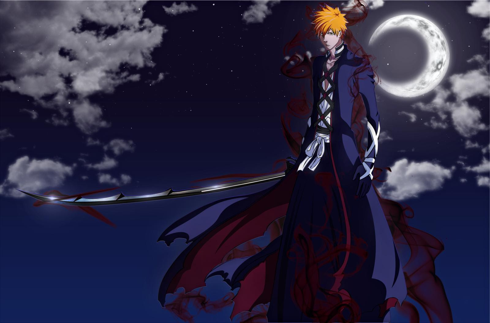 Wallpapers Bleach Ichigo Bankai Wallpaper Cave All Wallpapers - Gambaran