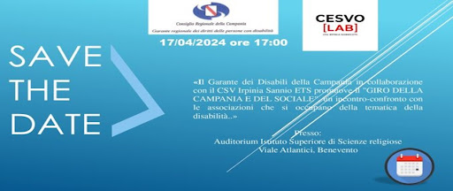 Il Garante dei Disabili: Giro della Campania e del Sociale | Irpinia24