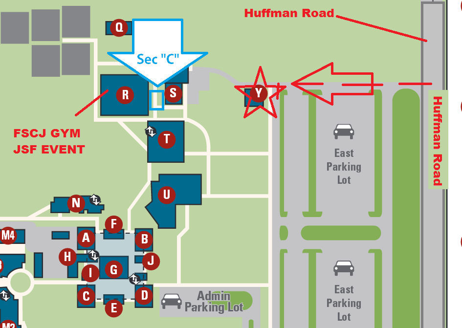 Fscj Cecil Campus Map