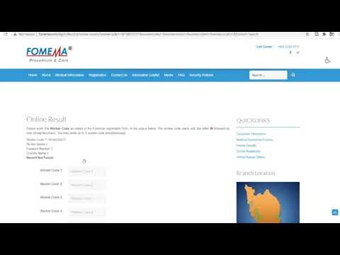Fomema Result Online Check - malaykuri