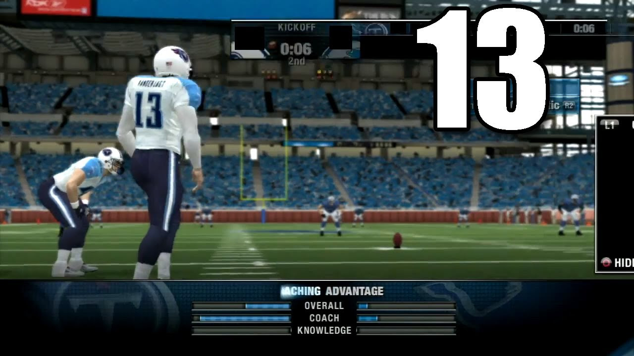 NFL Head Coach 09 Part 13 Detroit Lions vs Tennessee Titans YouTube NFL Head Coach 09 Part 13 Detroit Lions vs Tennessee Titans YouTube