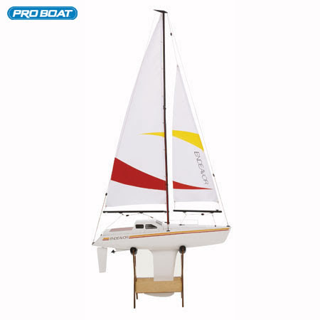 yans canoe: pro boat endeavor sailboat ep rtr