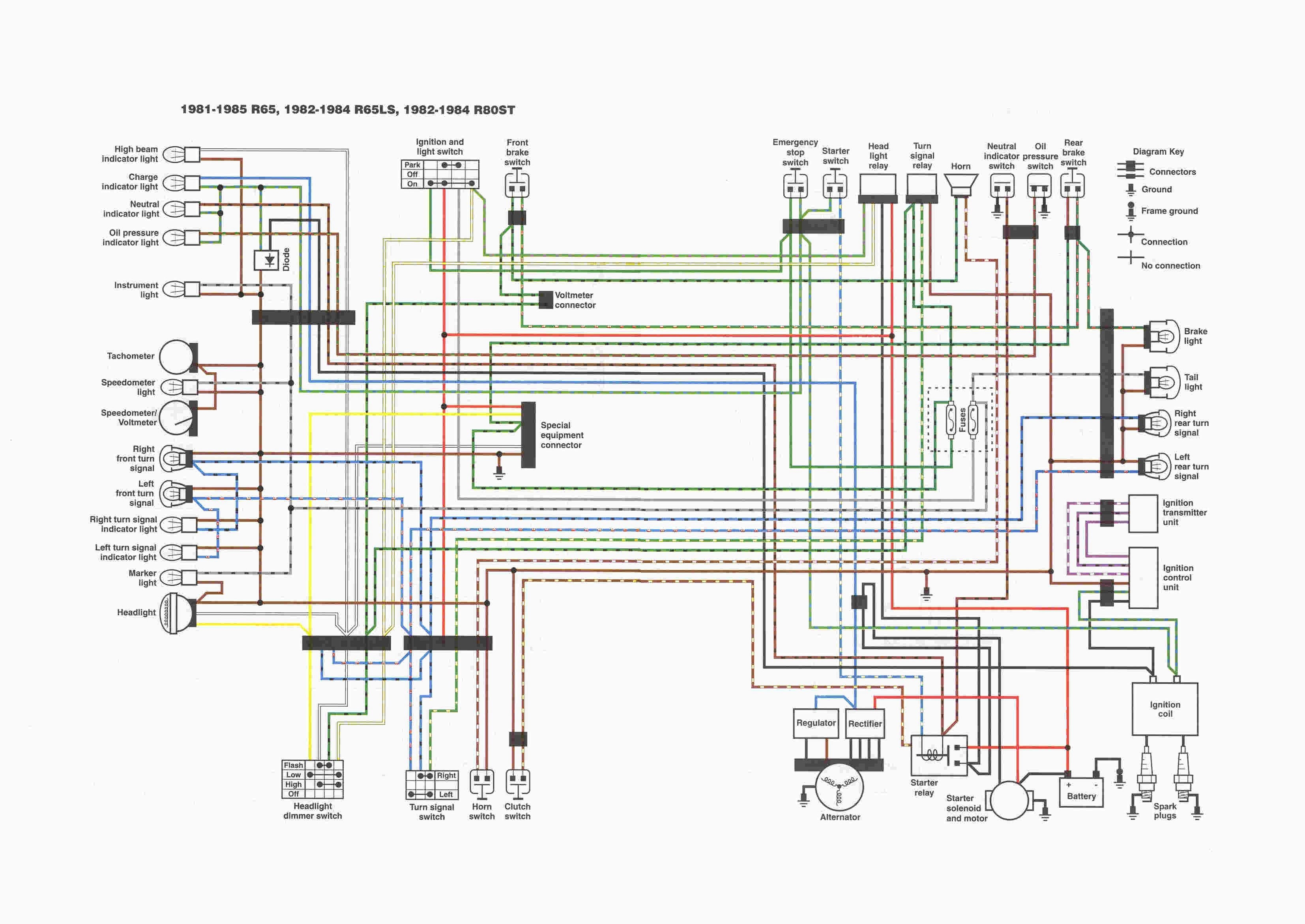 1980 Bmw R65 Wiring Diagram - Wiring Diagram