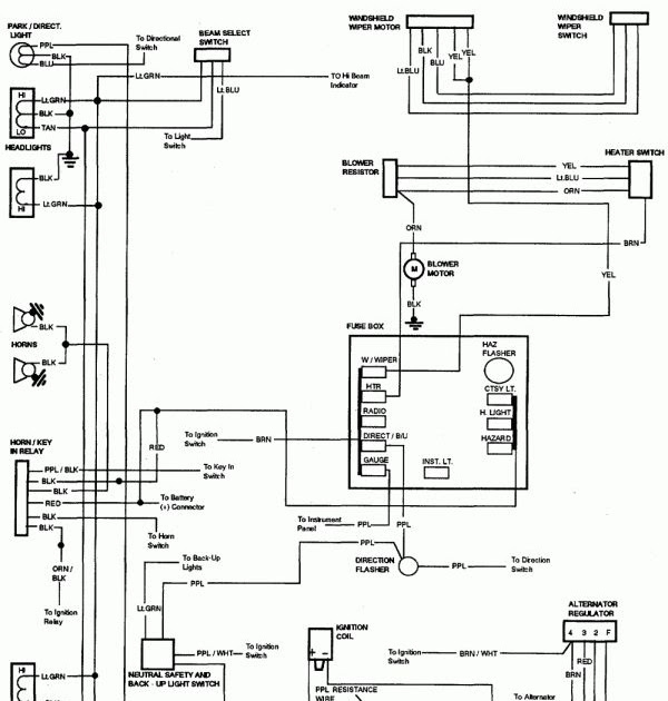 El Camino Wiring Diagram - Wiring Schema