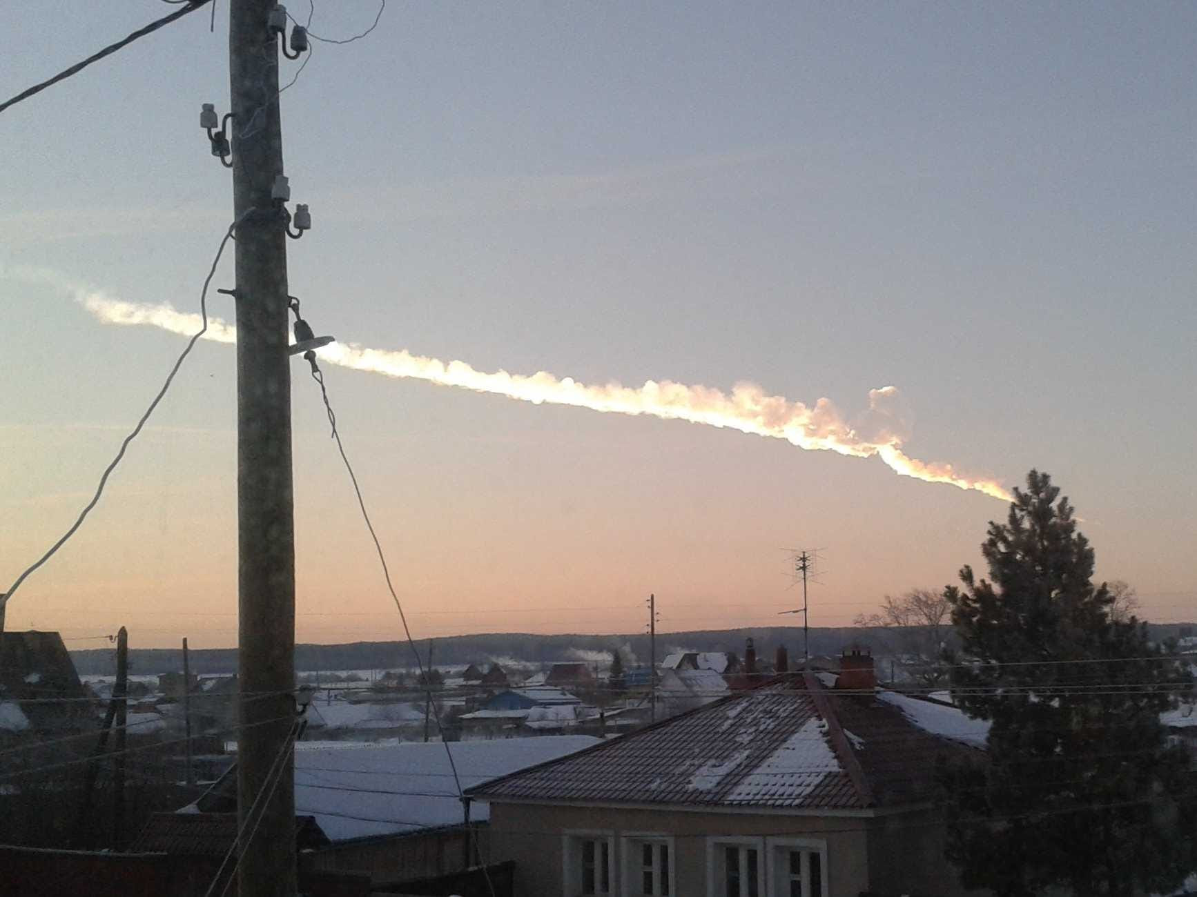 Paul' Web Logs: No Link Between Russian Meteor & Asteroid Flying By Earth Today1734 x 1300