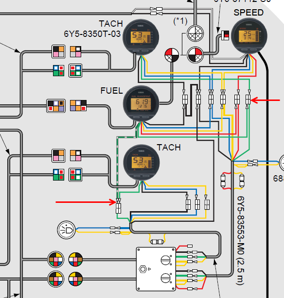 Yamaha Tachometer Wiring Diagram