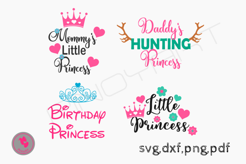 Creativedownfree77 Princess Svg Birthday Svg Daddy Svg Little