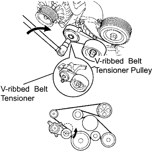 Toyota Hilux Fan Belt Diagram