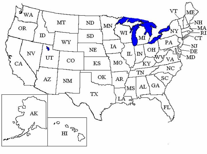 Us State Map Editable Color United States Map New Us - vrogue.co