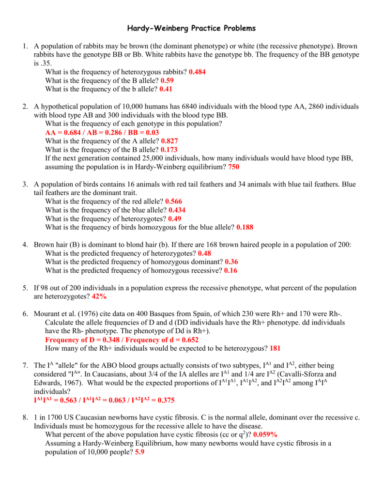 hardy-weinberg-problem-set-key-hardy-weinberg-problem-set-key-zygosity-allele