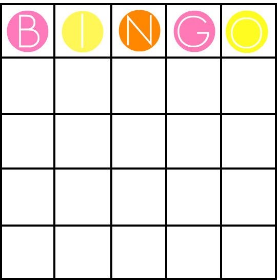 Printable Blank Bingo Cards For Kids Tedy Printable Activities