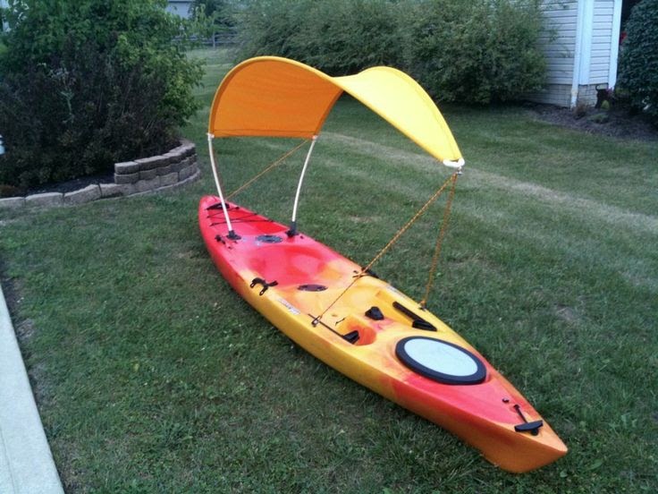 Canoe Yact: Popular Diy kayak bimini